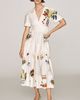Farm Rio Country Table 100% Cotton Midi Dress - 1