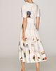 Farm Rio Country Table 100% Cotton Midi Dress - 4