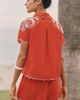 Farm Rio Embroidered Buttondown Shirt - 3