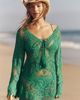 Farm Rio Engineering Mini Dress - 1