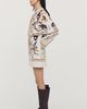 Farm Rio Equestrian Cotton Scarf Cape Mini Dress - 4
