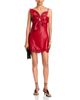 Farm Rio Farm Rio 3D Richilieu Flower Leather Mini Dress - 2