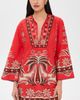 FARM Rio FARM Rio Ainika Mini Dress Ainika Garden Red - 2