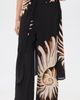 FARM Rio FARM Rio Ammonite Smocked Pants Ammonite Placed Black - 2