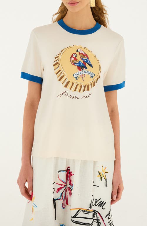 FARM Rio FARM Rio Beer Cap Logo Graphic Cotton Baby Tee