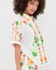 FARM Rio FARM Rio Biricutico Scarf Off-White Short Sleeve Shirt Biricutico Scarf Off-White - 4