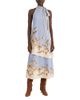 Farm Rio Farm Rio Blooming Garden Tie Neck Midi Dress - 1