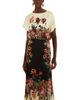 Farm Rio Farm Rio Blouson Bodice Midi Dress - 2