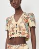 FARM Rio FARM Rio Boho Beauty Butter Short Sleeve Top Boho Beauty Butter - 2