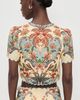 FARM Rio FARM Rio Boho Beauty Butter Short Sleeve Top Boho Beauty Butter - 3