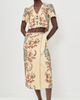 FARM Rio FARM Rio Boho Beauty Butter Short Sleeve Top Boho Beauty Butter - 5