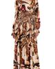 FARM Rio FARM Rio Borbofly Macrame Maxi Dress Borbofly Multicolor - 1