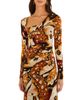 Farm Rio Farm Rio Borbofly Printed Long Sleeve Maxi Dress - 2