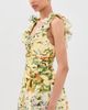 FARM Rio FARM Rio Brasil Collage Soft Yellow Mini Dress Brasil Collage Soft Yellow - 4