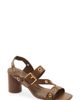 FARM Rio FARM Rio Buckle Block Heel Leather Sandal  - 1