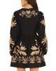 Farm Rio Farm Rio Carnaval Feathers Cotton Mini Dress - 3