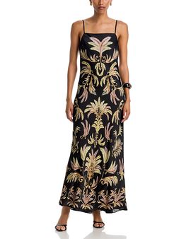 Farm Rio Farm Rio Carnaval Slip Maxi Dress