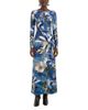 Farm Rio Farm Rio Chita Pietra Dura Long Sleeve Maxi Dress - 1