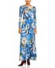 Farm Rio Farm Rio Chita Pietra Dura Long Sleeve Maxi Dress - 2