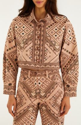 FARM Rio FARM Rio Cosmopolitan Crop Jacket