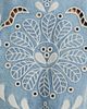 Farm Rio Farm Rio Cropped Denim Embroidered top - 4
