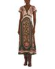 Farm Rio Farm Rio Daniela Green Maxi Dress - 1