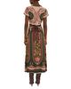 Farm Rio Farm Rio Daniela Green Maxi Dress - 2