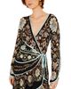 Farm Rio Farm Rio Daniela Mini Wrap Dress - 4