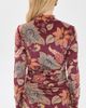 FARM Rio FARM Rio Delhi Floral Burgundy Velvet Jersey Blouse Delhi Floral Burgundy - 3