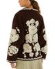 Farm Rio Farm Rio Double Breasted Fleece Coat - 3