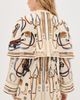 FARM Rio FARM Rio Equestrian Scarf Mini Cape Dress Equestrian Scarf Winter White - 3