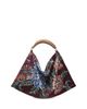 Farm Rio Farm Rio Extra Large Floral Satin Scarf Hobo Bag - 3