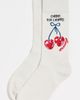 FARM Rio FARM Rio Farm Rio Socks Ivory Cherrie One - 2