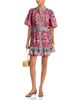 Farm Rio Farm Rio Floral Beauty Tapestry Belted Mini Dress - 2