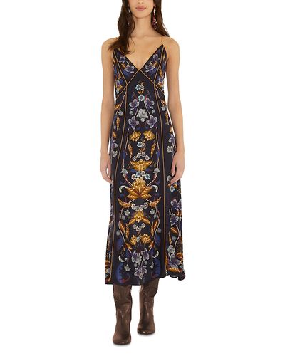 Farm Rio Farm Rio Floral Maxi Slip Dress