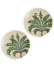 FARM Rio FARM Rio Floral Nature Dessert Plates Set of 2 Multi One - 1