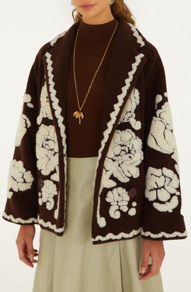 FARM Rio FARM Rio Flowers Brown Coat 