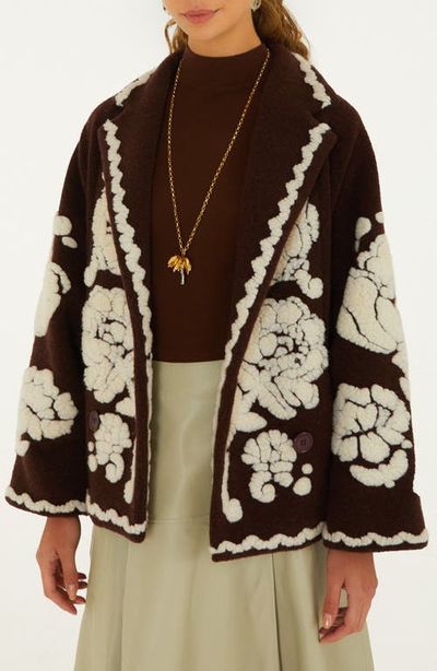 FARM Rio FARM Rio Flowers Brown Coat 