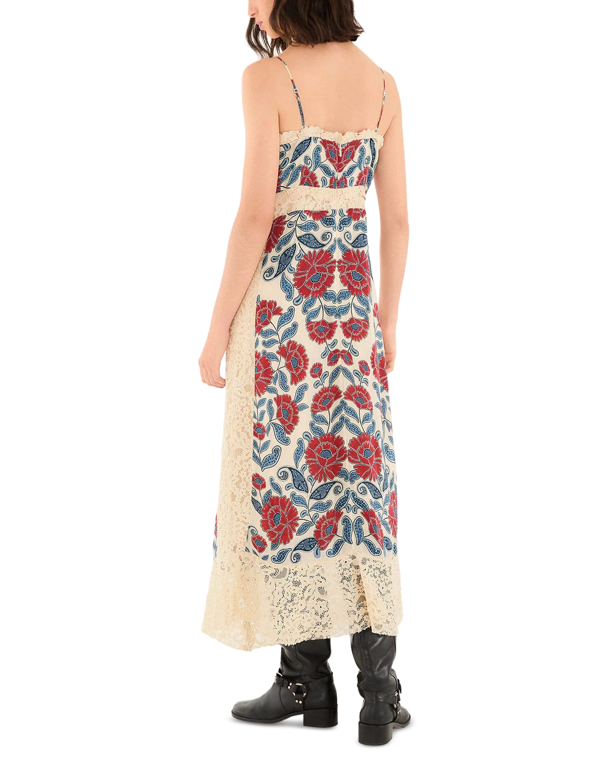 sand francesca midi dress Farm Rio