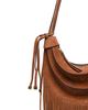 Farm Rio Farm Rio Fringe Banana Small Suede Hobo Bag - 2
