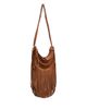 Farm Rio Farm Rio Fringe Banana Small Suede Hobo Bag - 3