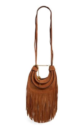 FARM Rio FARM Rio Fringe Leather Hobo Bag