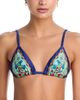 Farm Rio Farm Rio Fruit Beauty Faded Green Triangle Bikini Top - 6