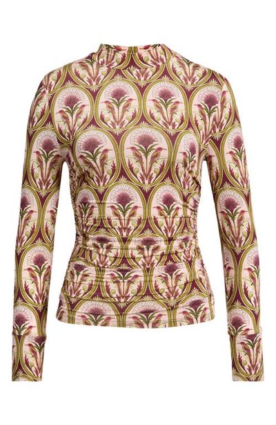 FARM Rio FARM Rio Garden Medal Mock Neck Top