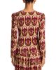 Farm Rio Farm Rio Garden Medal Print Long Sleeve Blouse - 3