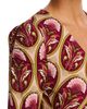 Farm Rio Farm Rio Garden Medal Print Long Sleeve Blouse - 4