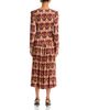Farm Rio Farm Rio Garden Medal Print Midi Skirt - 3