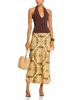 Farm Rio Farm Rio Garden Tiles Satin Midi Skirt - 2