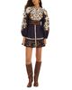 Farm Rio Farm Rio Golden Nature Belted Mini Dress - 2