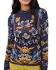 FARM Rio FARM Rio Golden Nature Blouse Golden Nature Navy Blue - 1